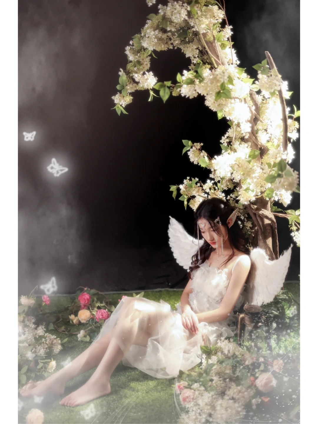 拍到了凡间天使‼️可以封神的天使写真客片