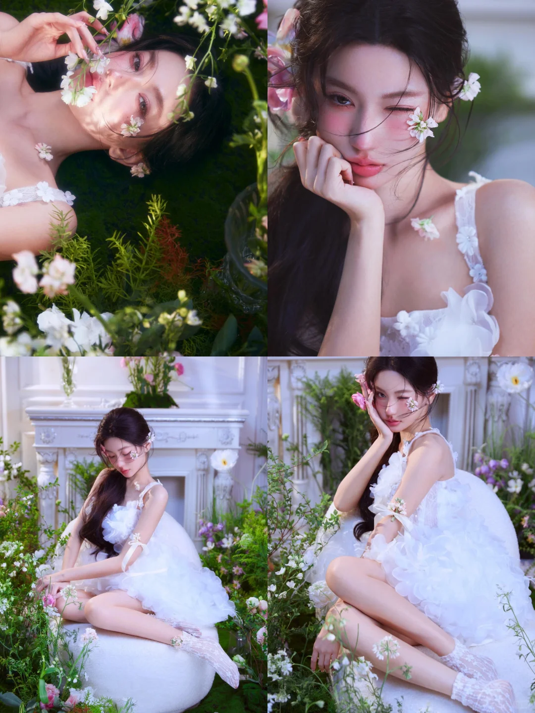 又纯又欲氛围感绝了❗️9组少女感纯欲写真