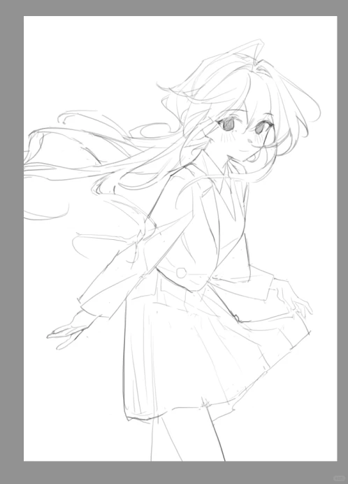 喜欢画美少女🥰