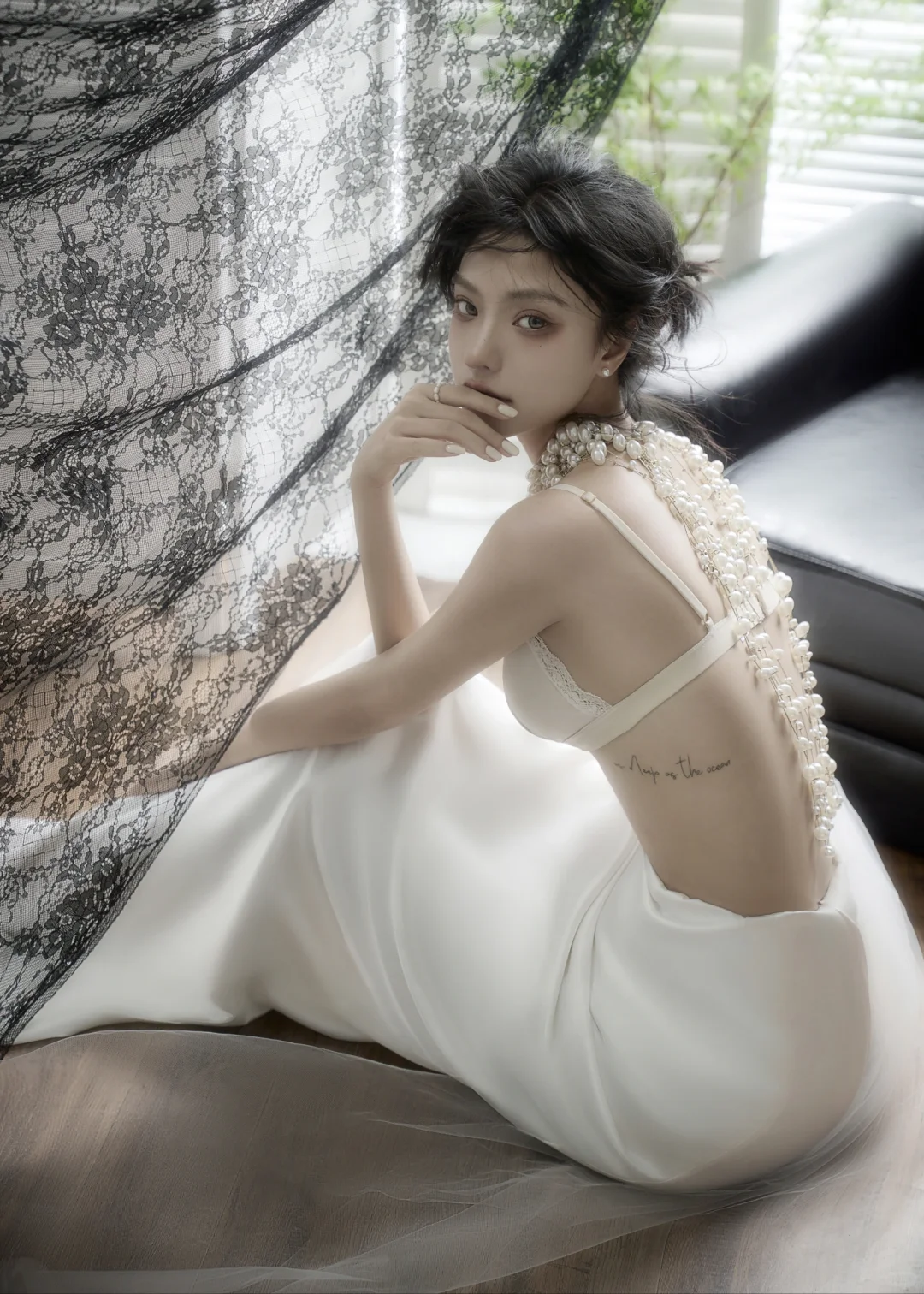 高级轻私房—黑纱带来的氛围感太绝了😍