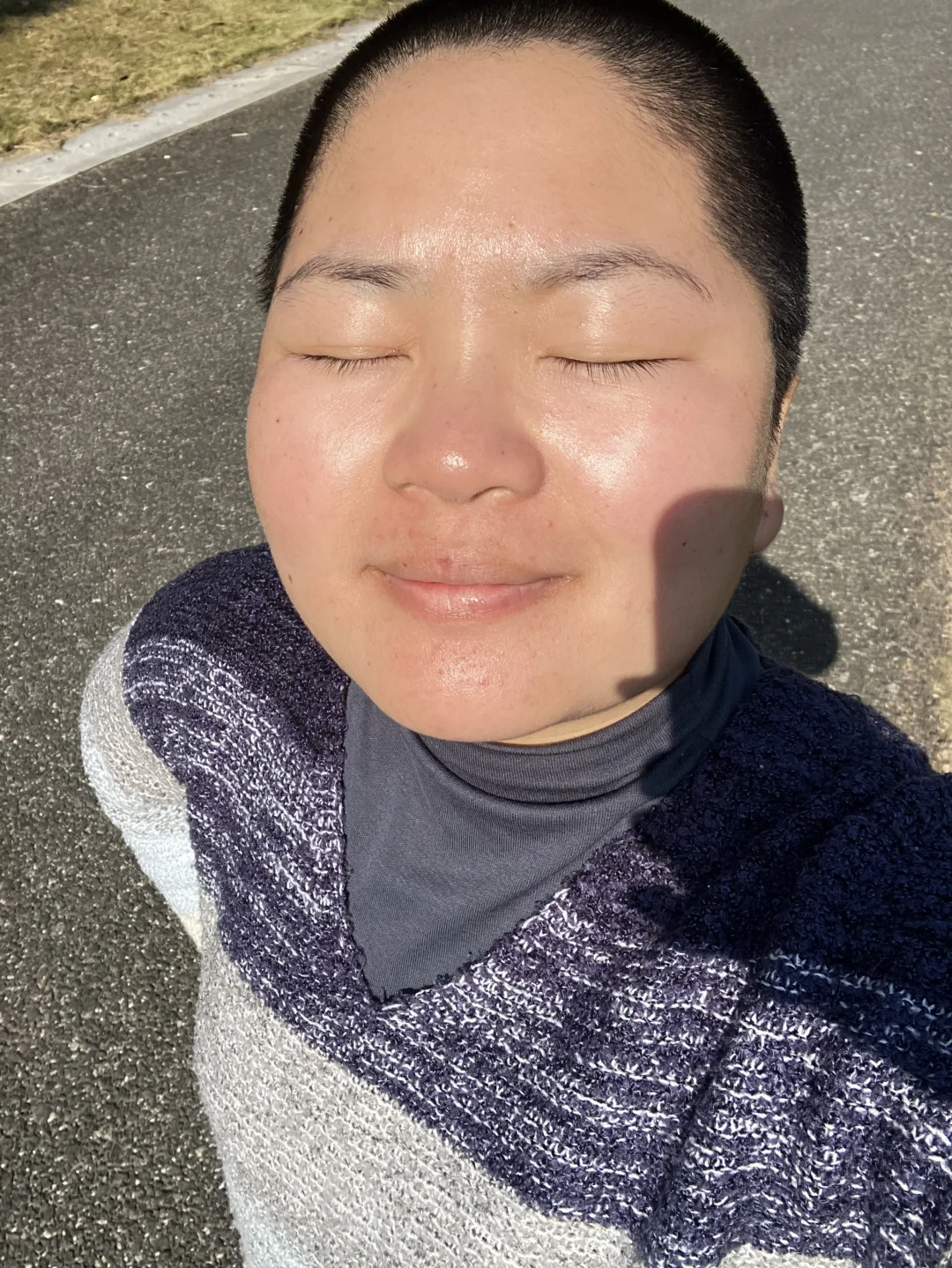 我是寸头女生，就长这样！