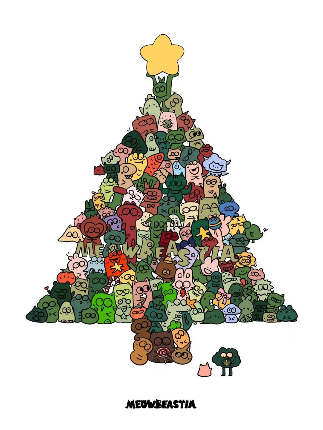 控笔练习【20/100】（后附线稿）