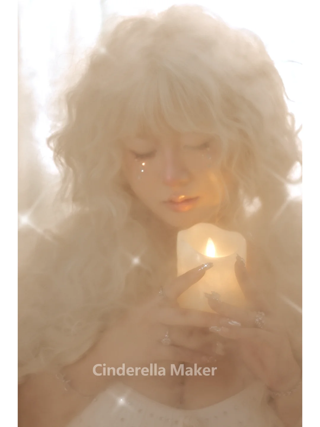 拍阿炸同款圣洁天使 勇敢展示不被定义的美