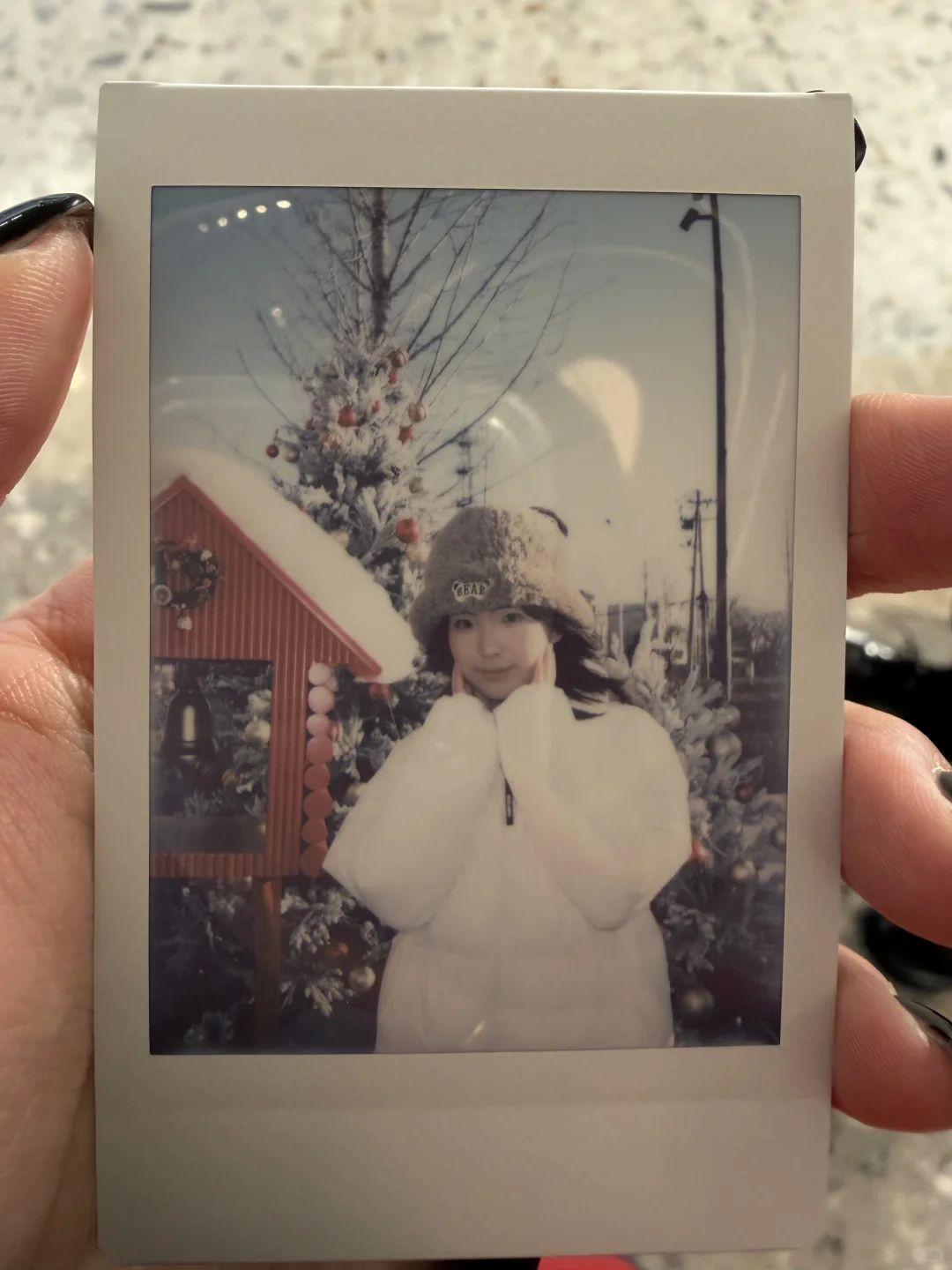 用拍立得种了一颗圣诞树 🎄/北京陪拍女摄