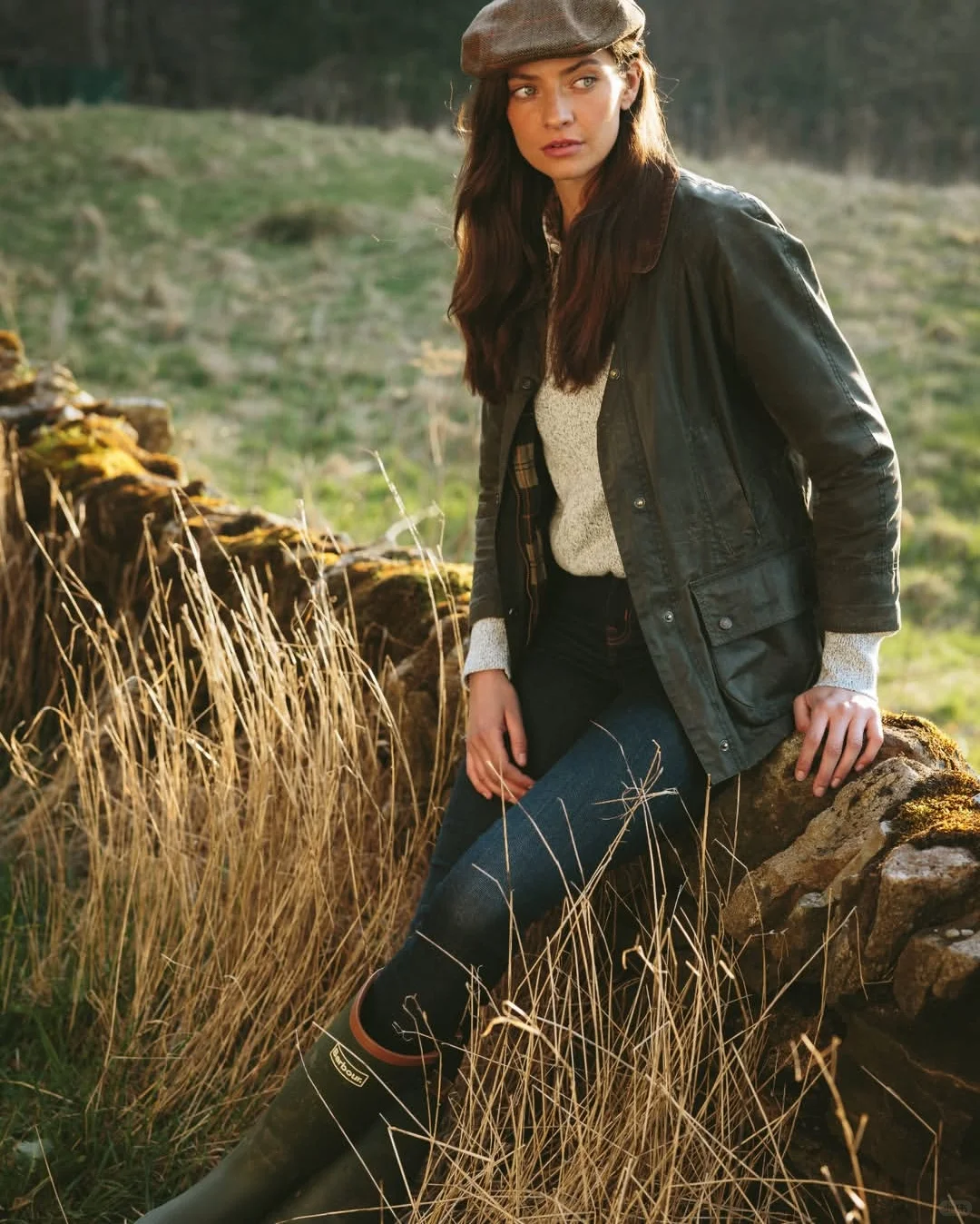 孙俪同款｜Barbour Beadnell女油蜡风衣