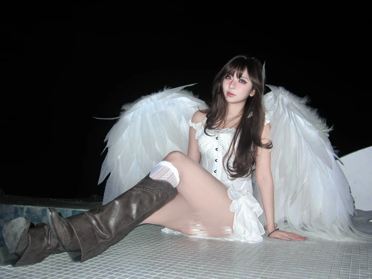 贵阳陪拍｜夜晚+ccd拍天使水灵灵出片