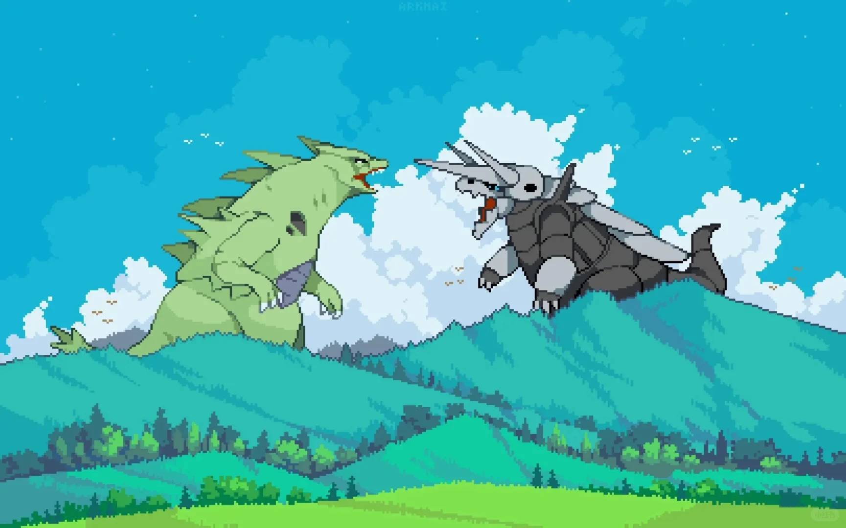 宝可梦电脑壁纸｜换上后回到了小时候