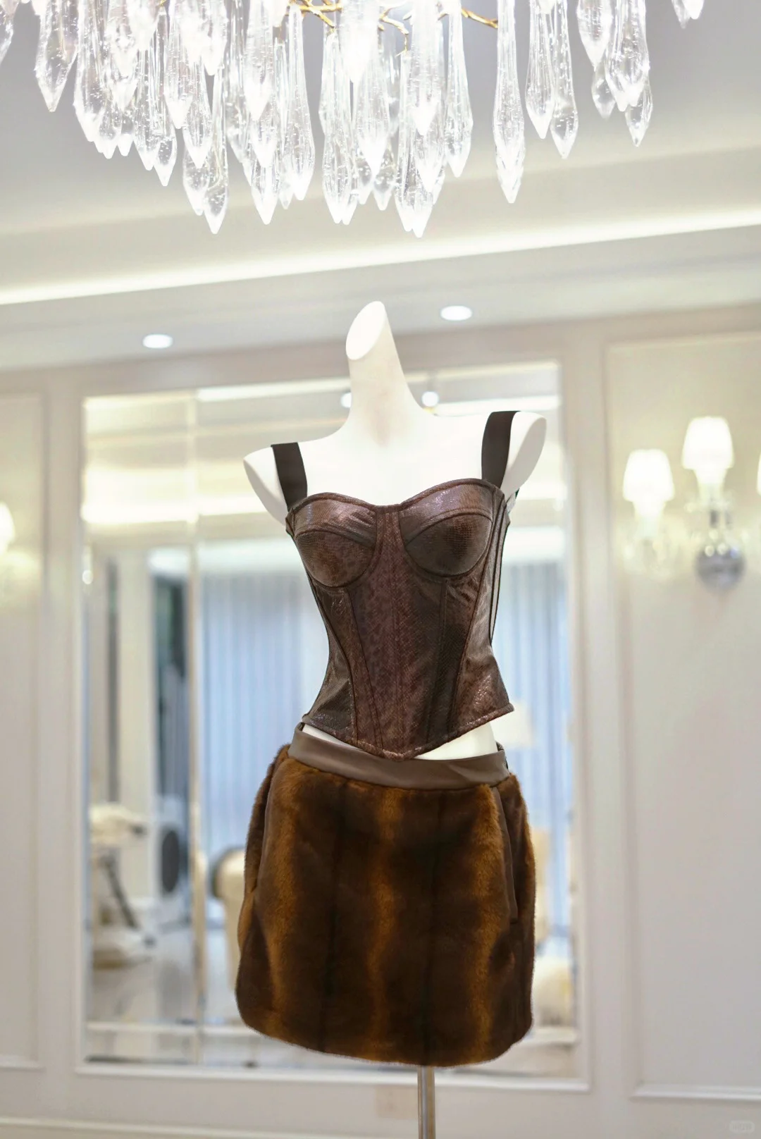 蛇纹胸衣=性感作弊神器🤎腰臀比封神