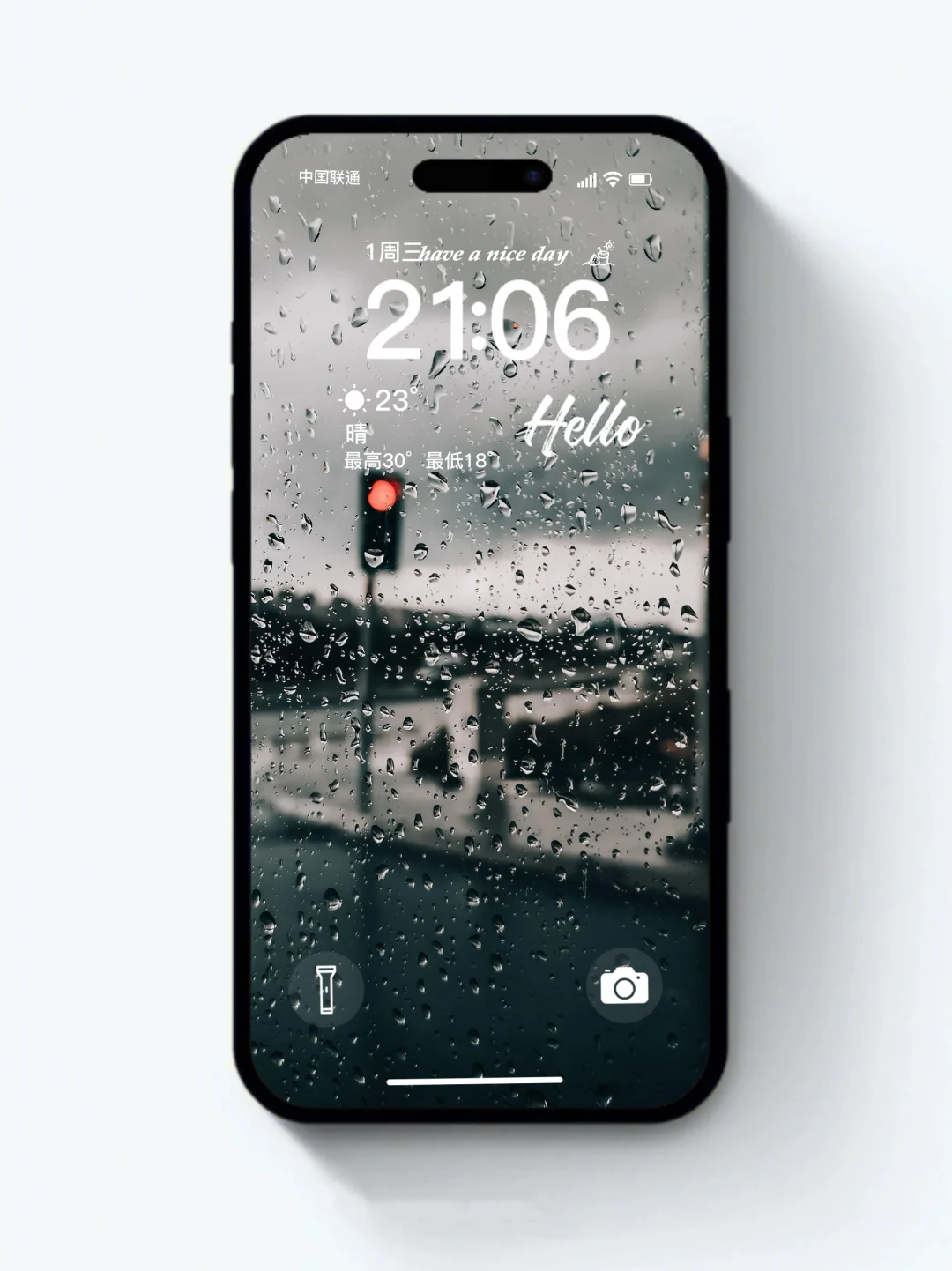 爱惨这组小众质感的隔窗雨景壁纸了！！！