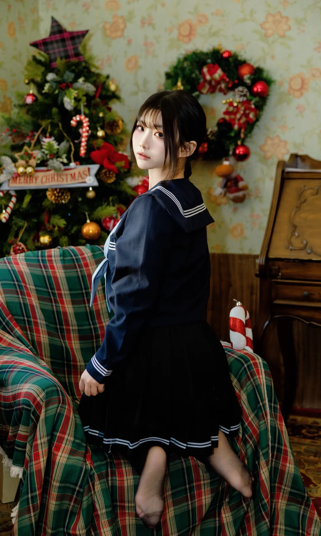 今日份居家日系少女写真，甜妹来袭