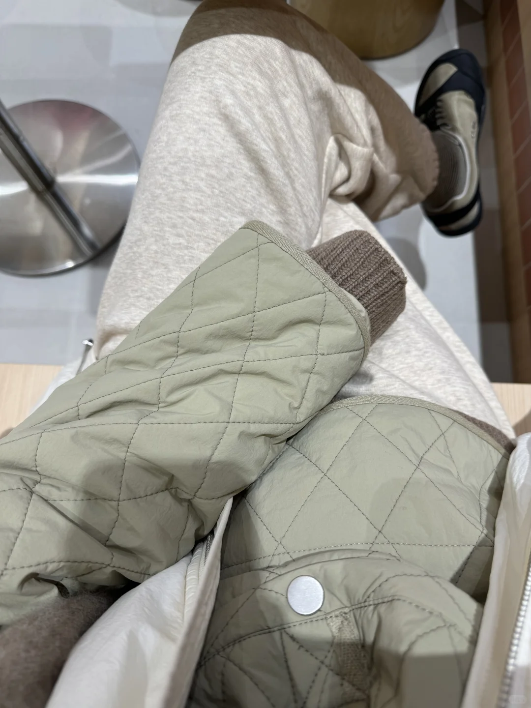 暖冬必备 马甲配棉服