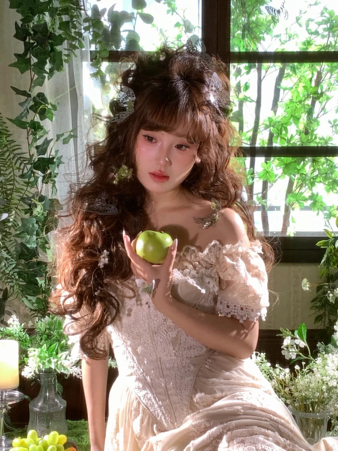 与时少女写真馆｜花絮都美到想发九宫格📸