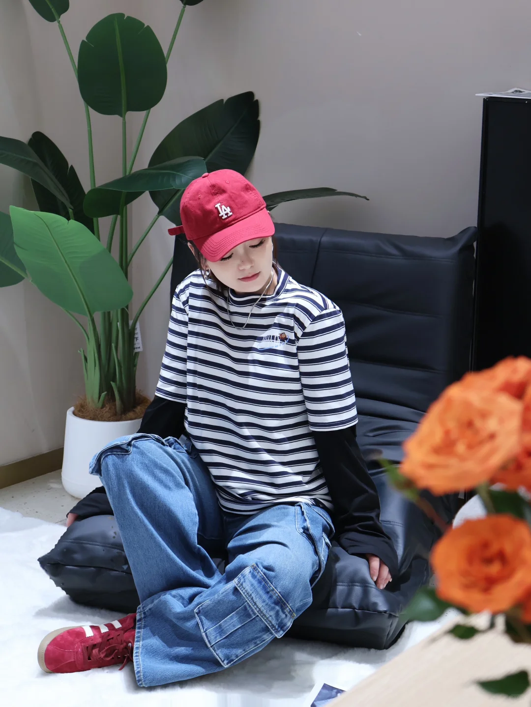 这个ins风小女生好青春！！