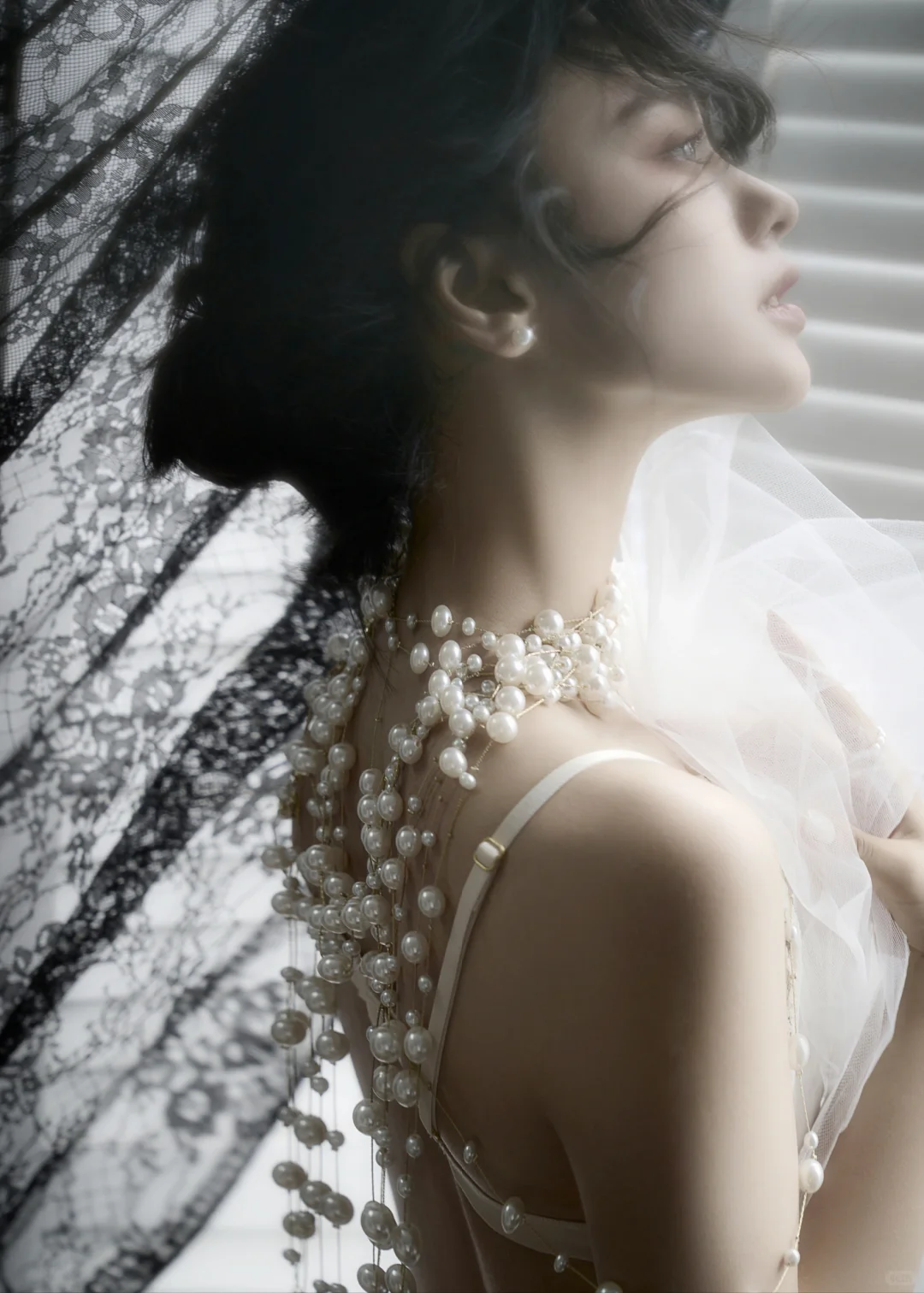 高级轻私房—黑纱带来的氛围感太绝了😍