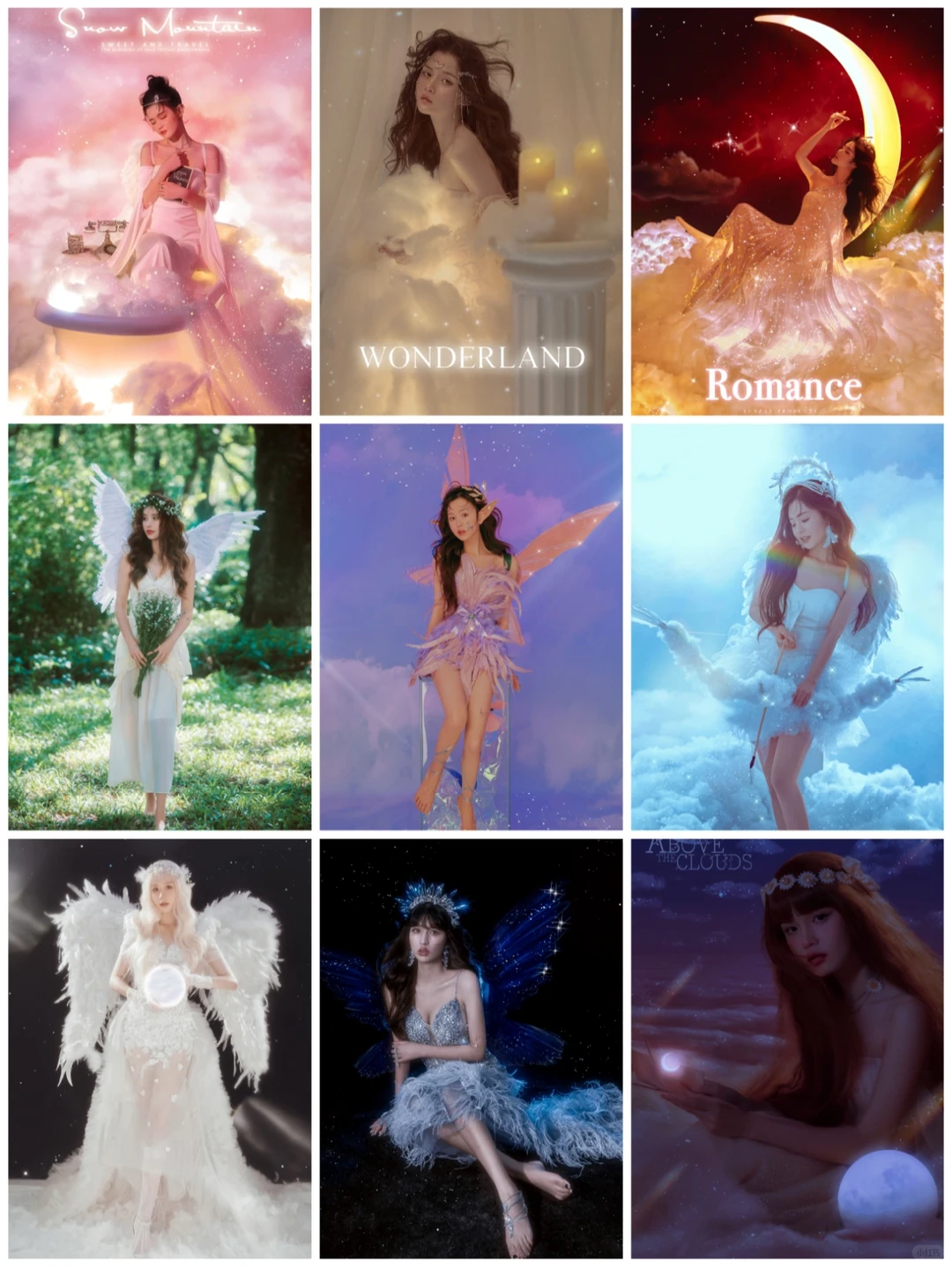 强烈推荐女生拍一次仙女风‼️天使写真合集