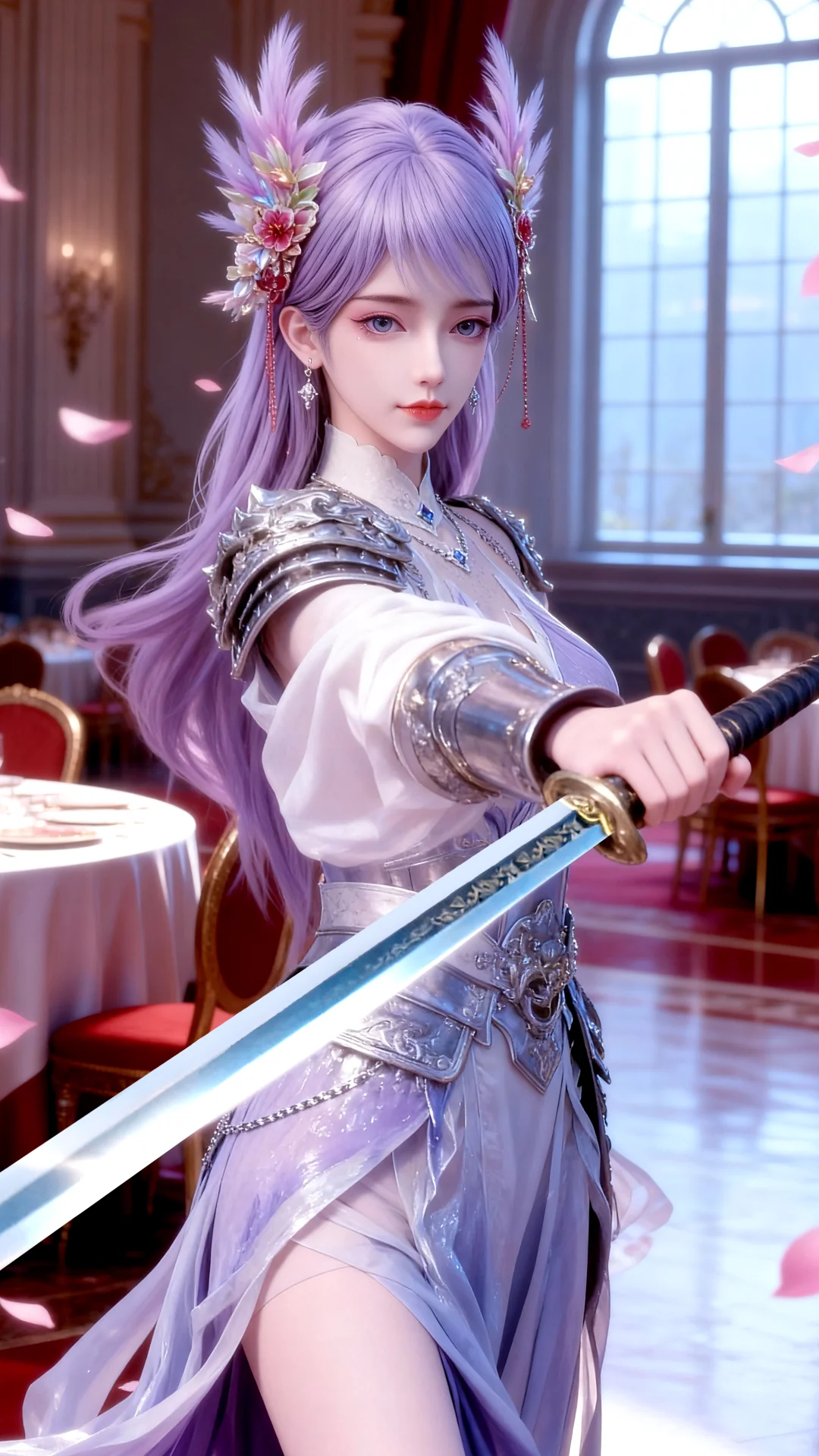 国漫女神｜林紫玥克金玩家高清二次元动漫壁