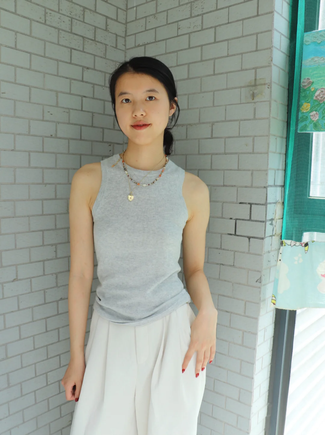 选一件灰色背心过夏天🧦|测评向