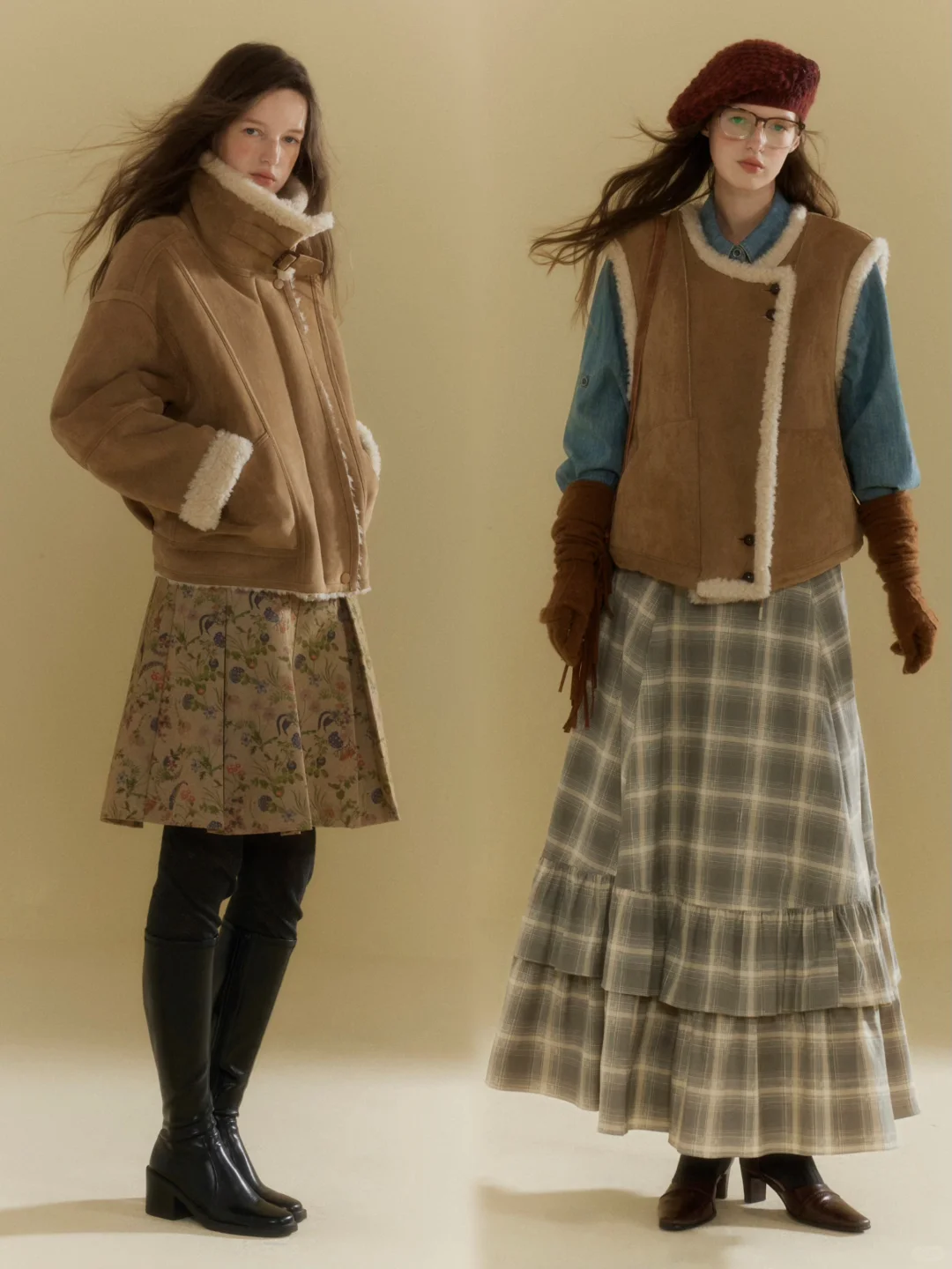 穿搭灵感：法式复古文艺知识分子风