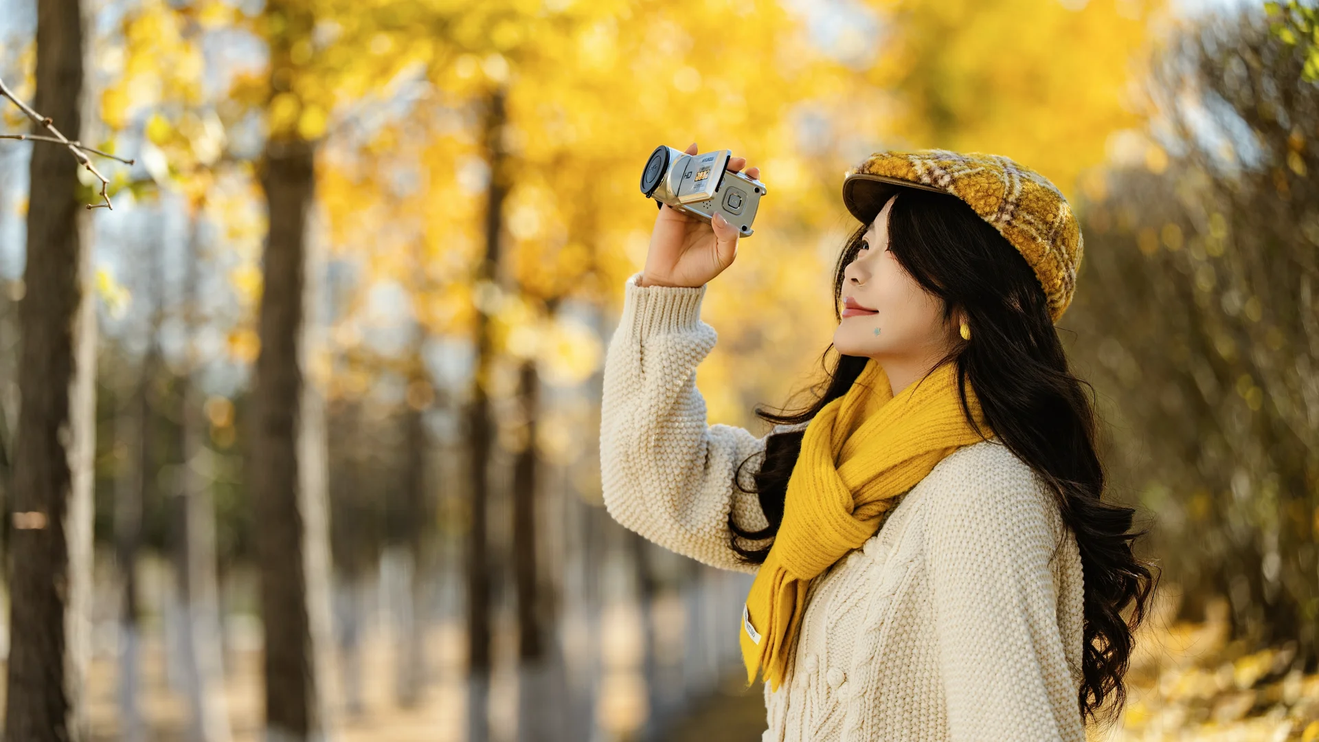 高个子微胖女生户外模特的一天！！！