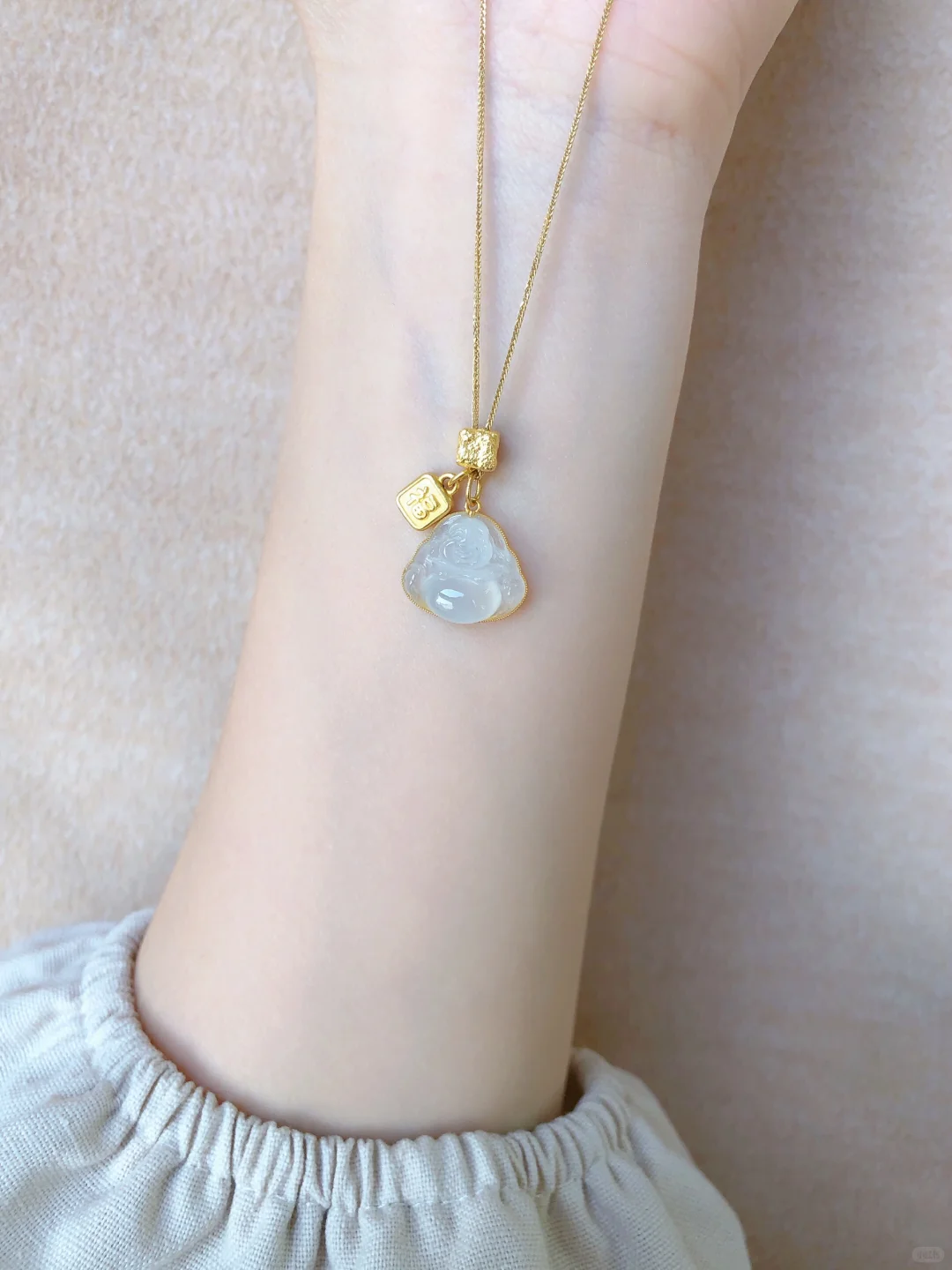 奶奶说“带佛公的女孩子💰☁️不会差‼️”