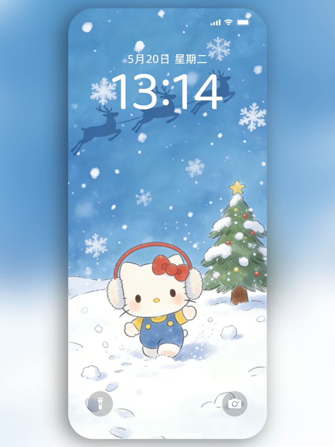 💖Hello Kitty冬日里的小确幸|壁纸