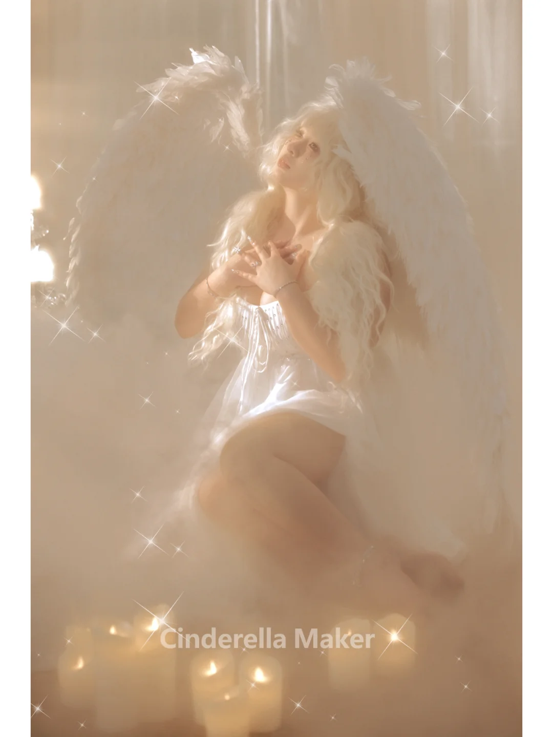 拍阿炸同款圣洁天使 勇敢展示不被定义的美