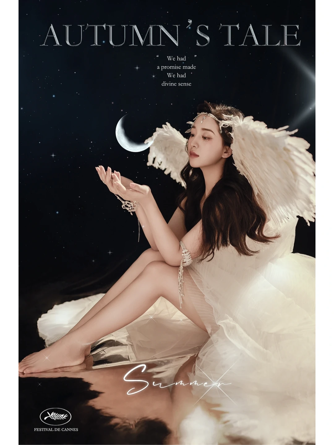 没有女孩子会拒绝拍一组这样的天使写真