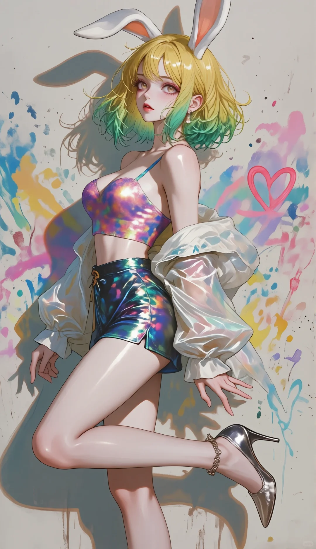 海贼女团镭射风穿搭美到犯规