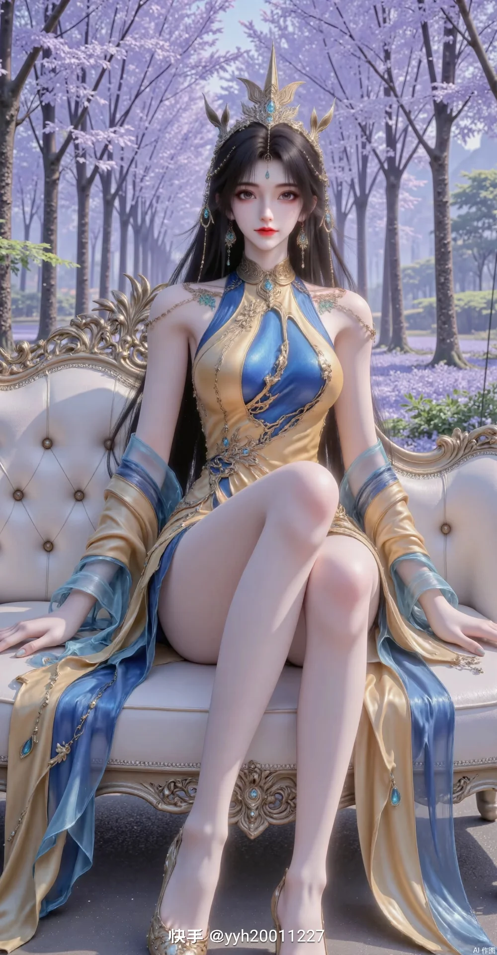 今天来个仙气飘飘的！