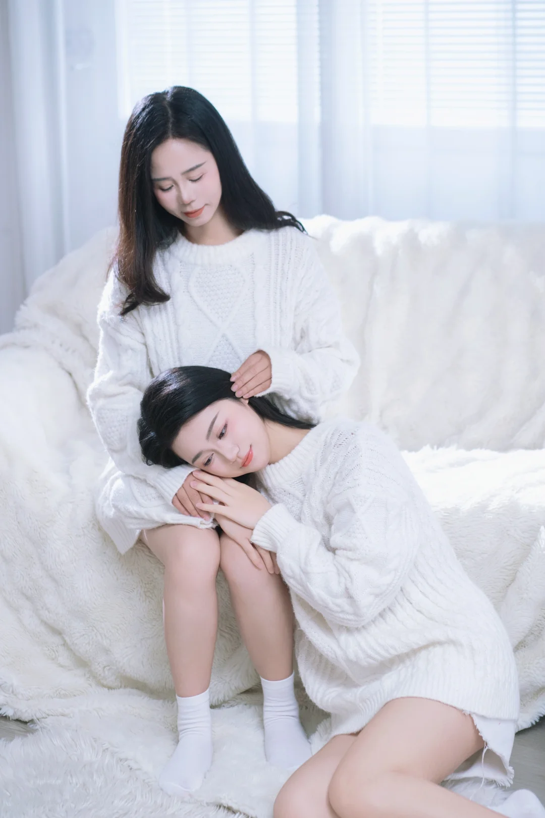 母女写真-当然要拍照记录啦