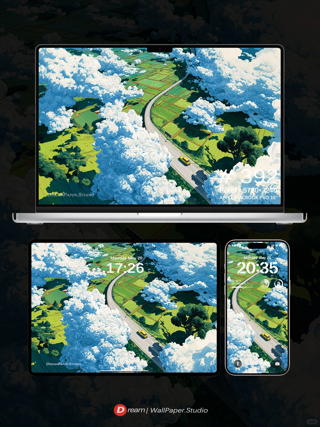 Dream壁纸/“在清晨穿过原野的风🌳”