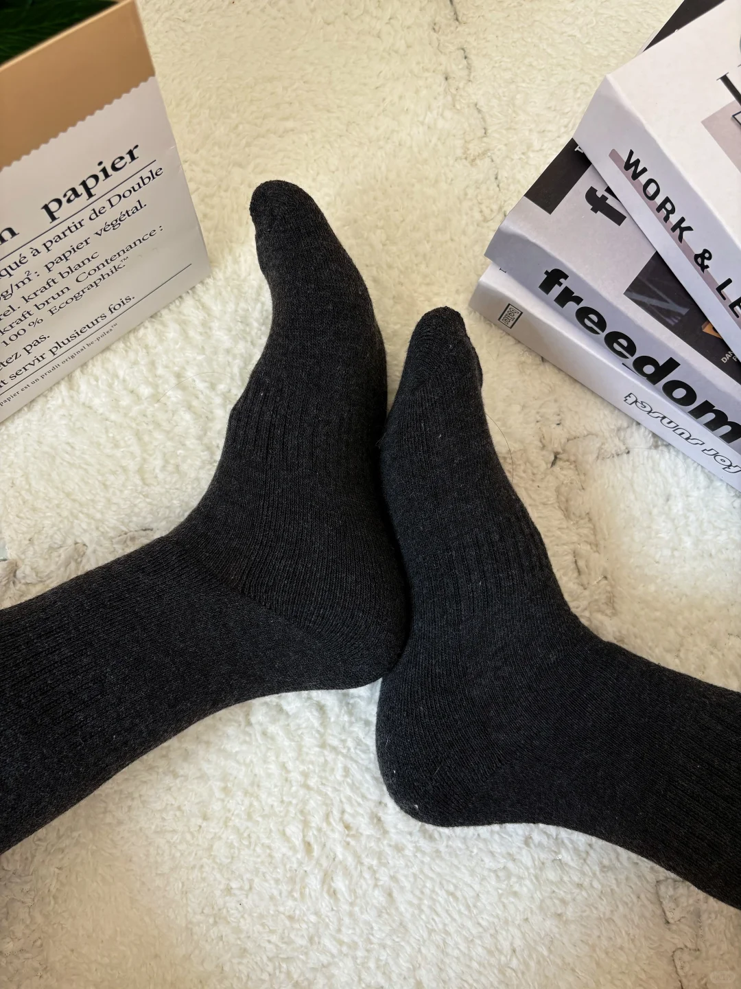 秋冬保命单品！这双长筒袜我能穿到下雪❄️