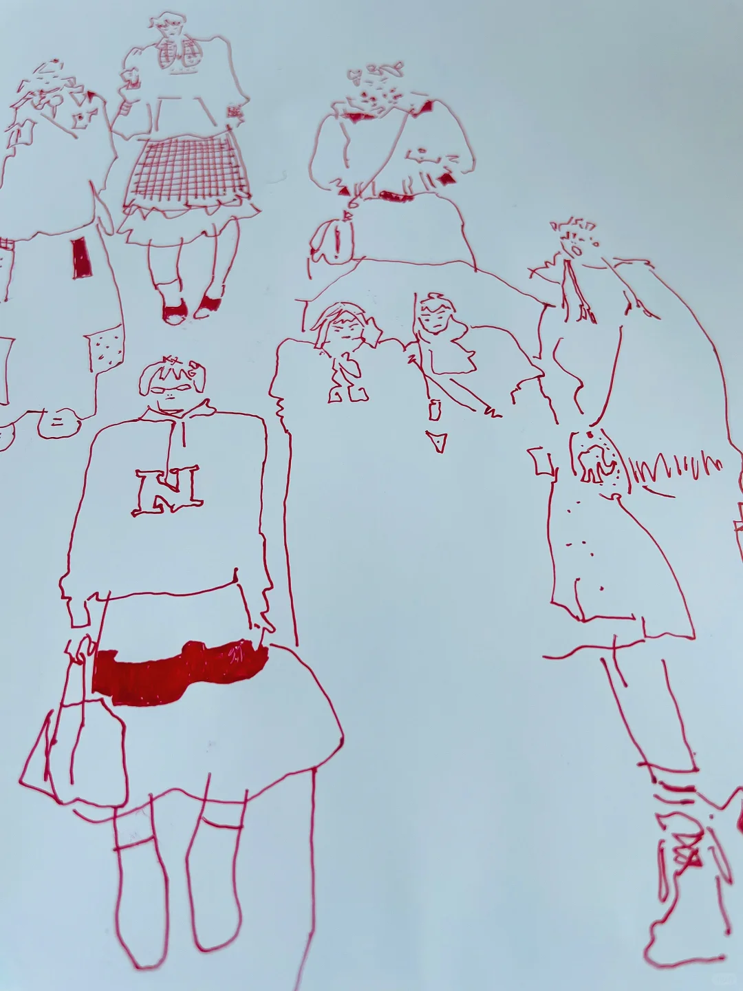 日常速写/女孩们