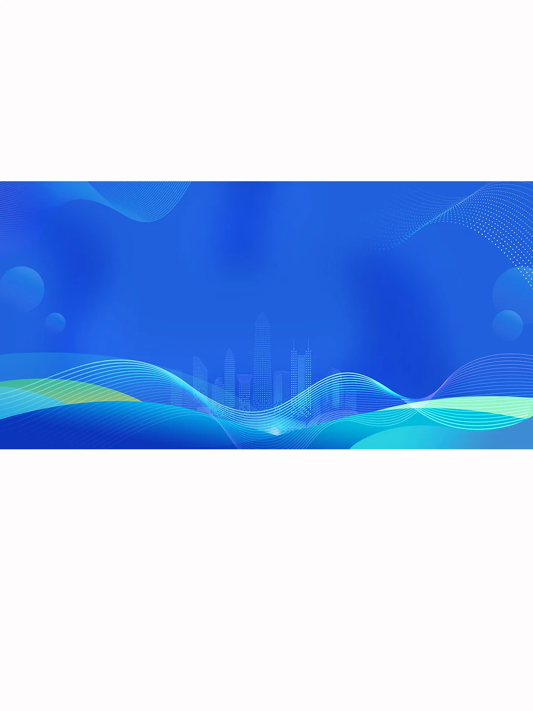 【101期】蓝色科技主题海报背景图素材