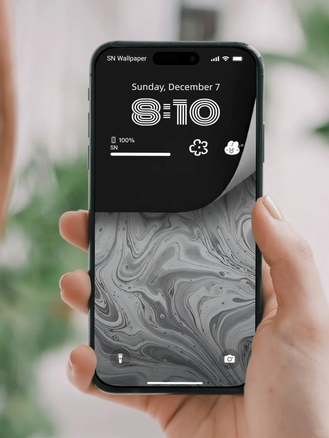 一组超好看的黑白壁纸来啦！