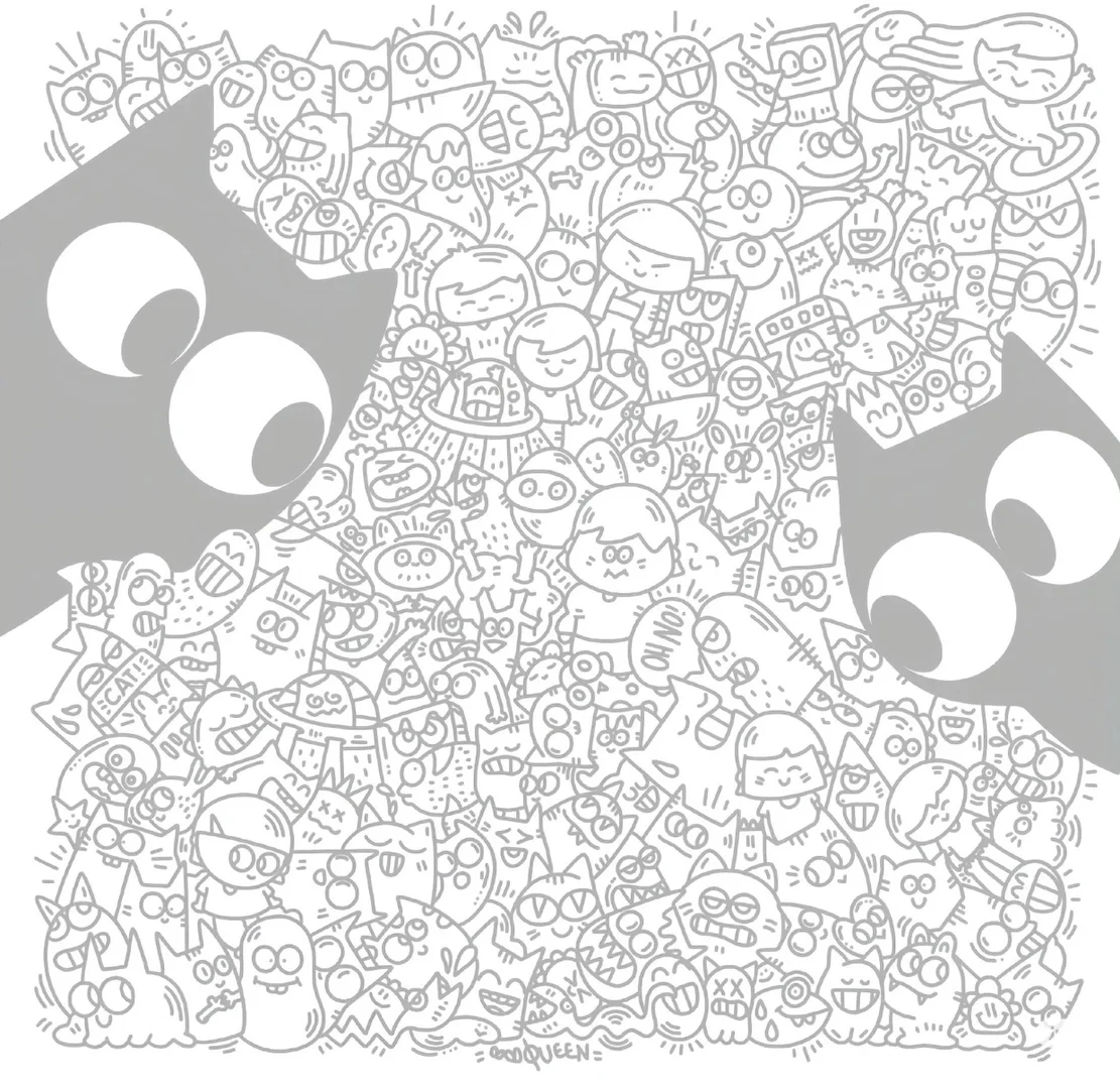 摸鱼必备：超级可爱的涂鸦，超好玩～～