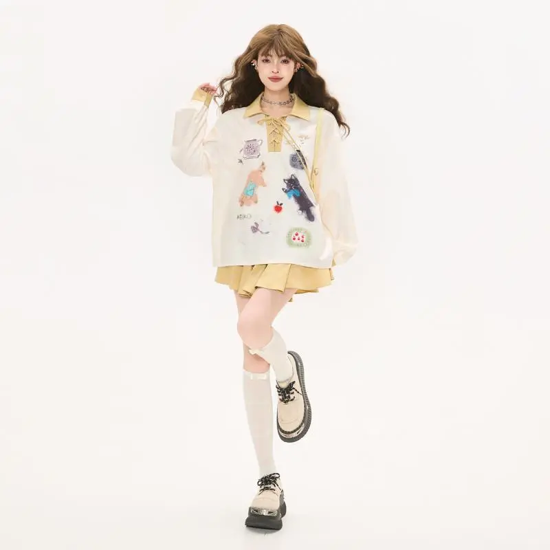 🎁KEIKO轻活风穿搭一整套女25秋季新款