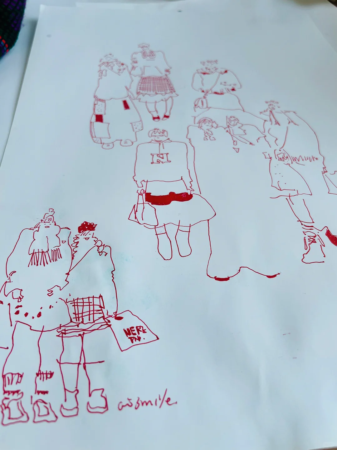 日常速写/女孩们