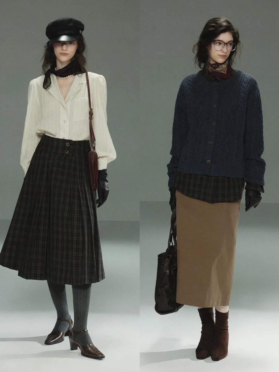 穿搭灵感：法式复古文艺知识分子风