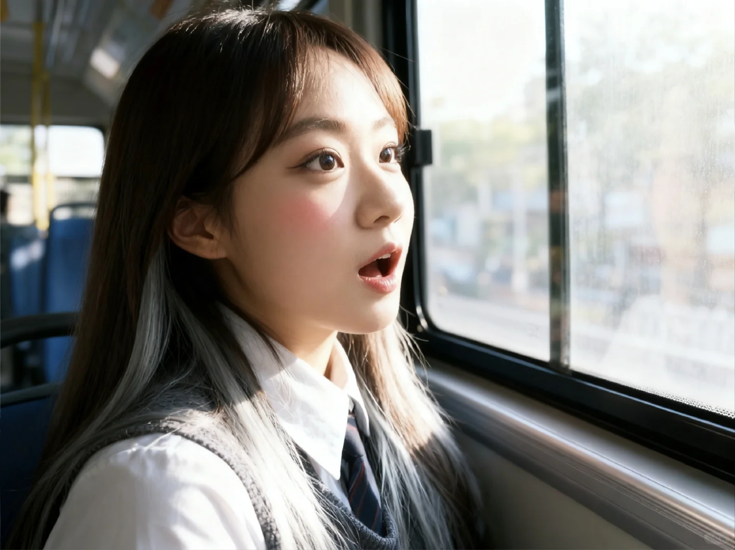 AI眼中的校服💙