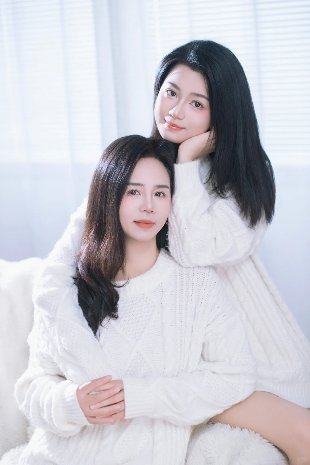 母女写真-当然要拍照记录啦