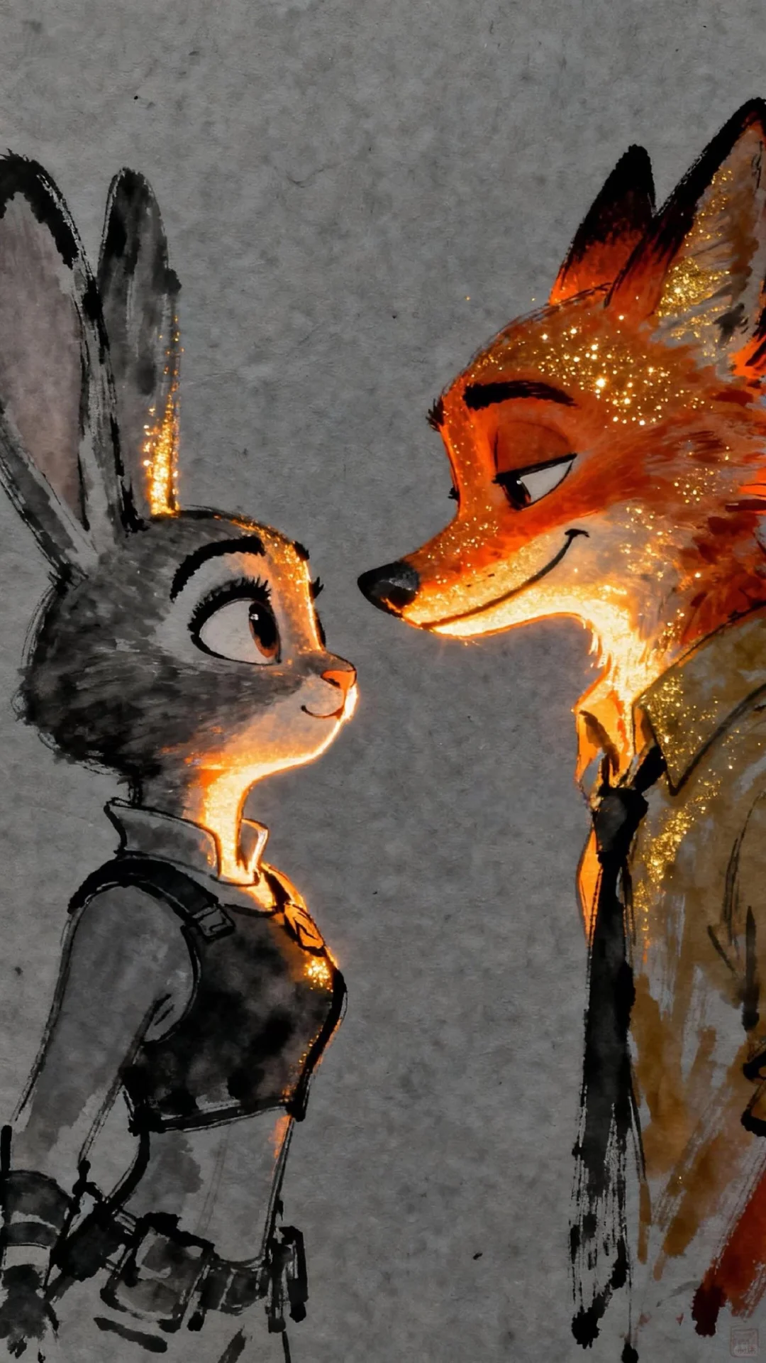 🦊🐰 狐兔CP党狂喜！神仙壁纸合集