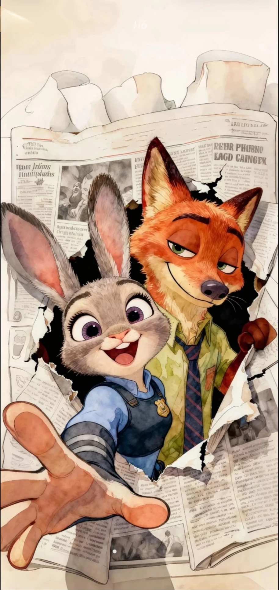 “狐尼克狐尼克，你被捕了”