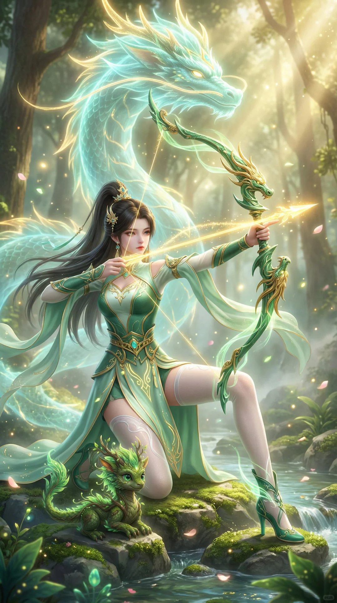 假如斗破里的美女变成精灵射手会怎么样？