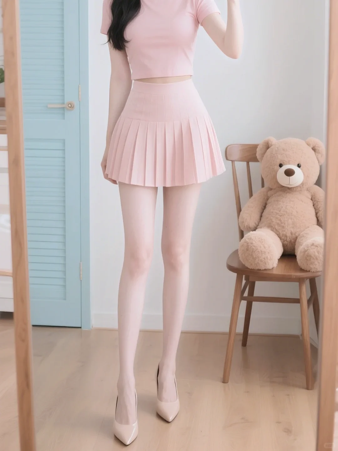 这双美腿真的绝！