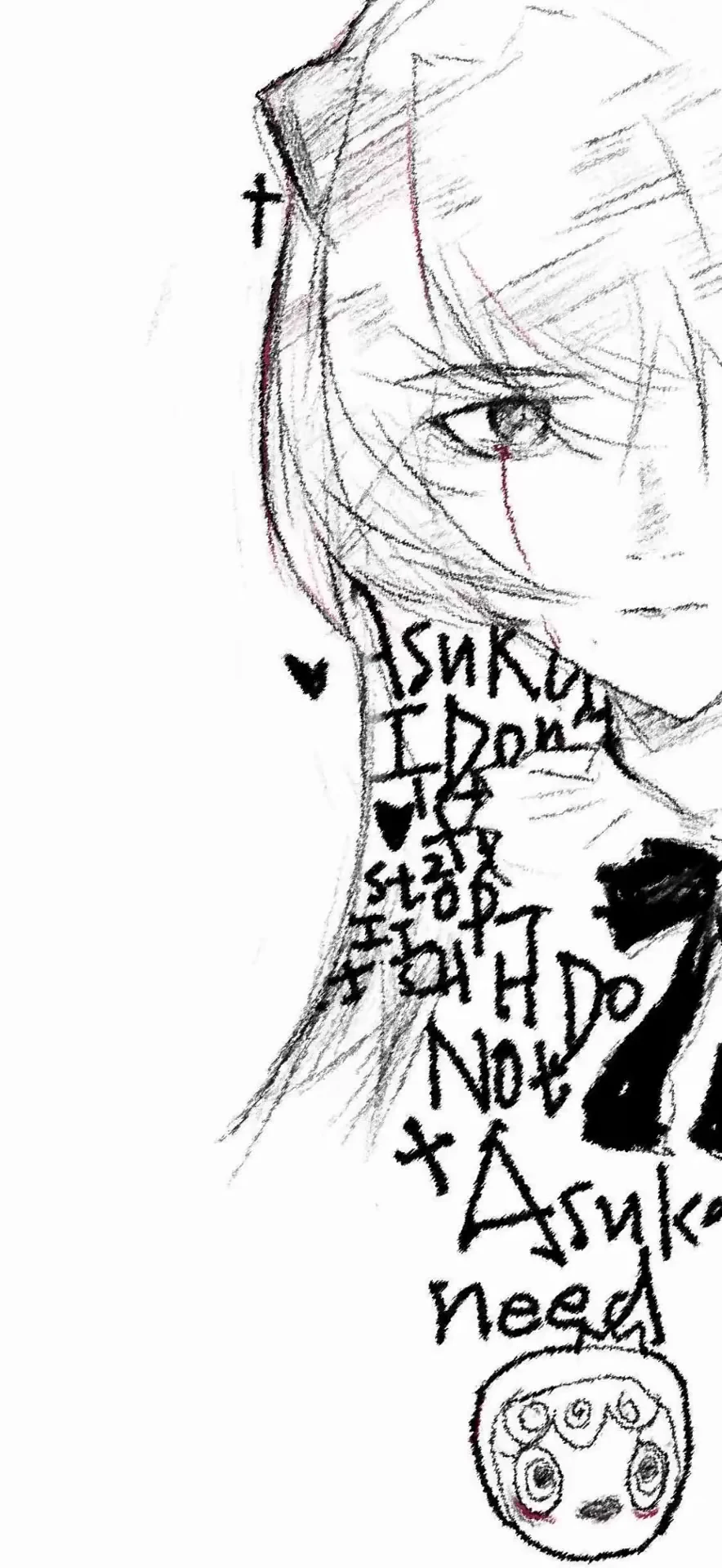 Share|权威黑白漫稿壁纸