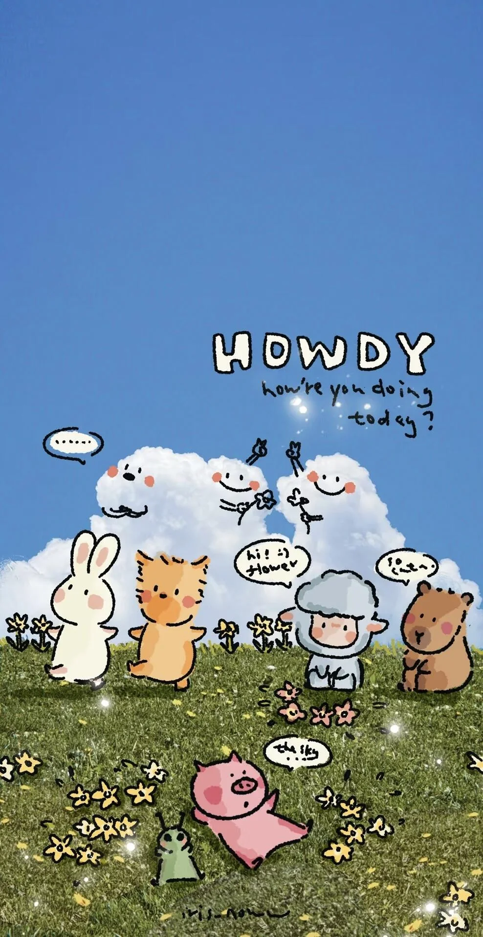 治愈系｜季节萌宠贴贴壁纸✨