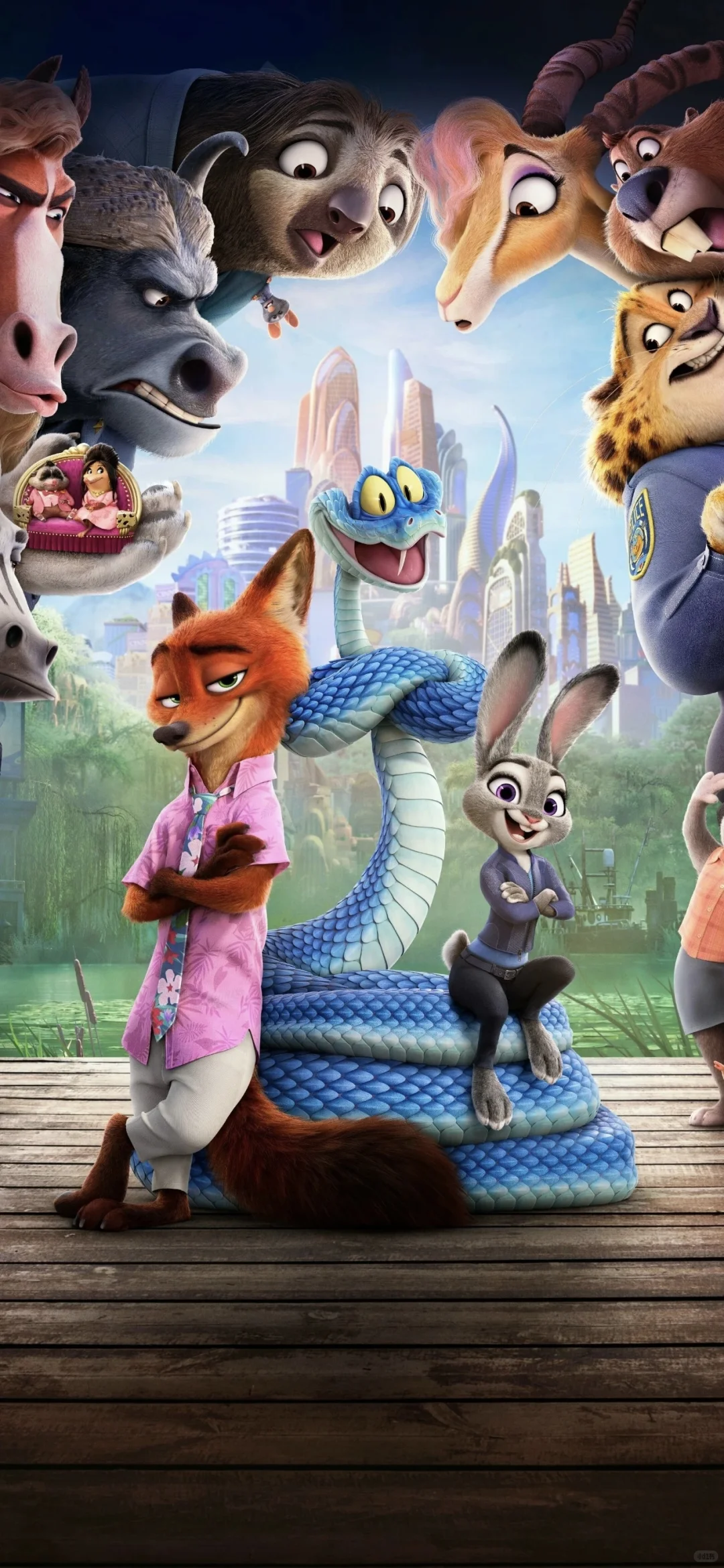 疯狂动物城超高清4K壁纸