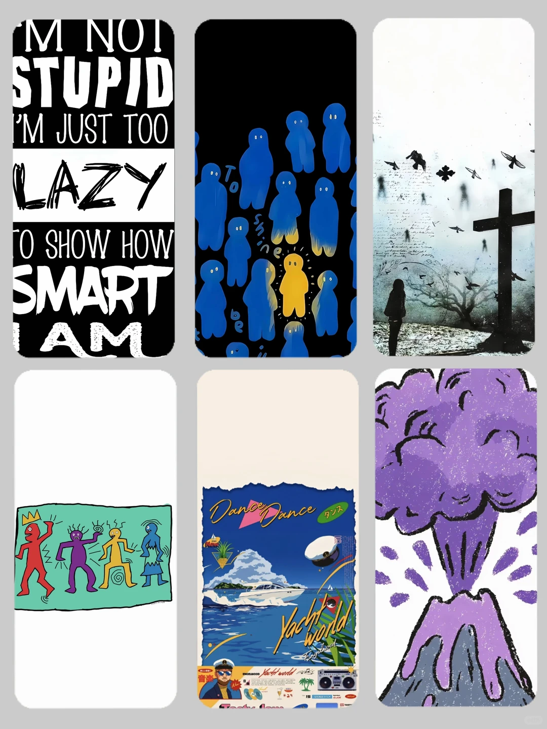 有人喜欢这种壁纸么