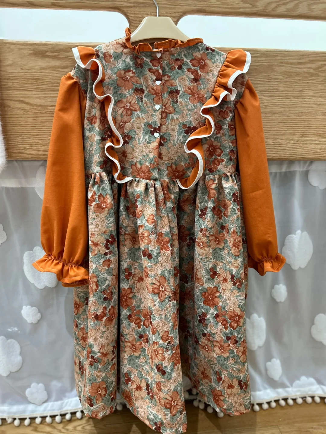 给女儿做了条裙子，我妈说你遭这罪干啥😂